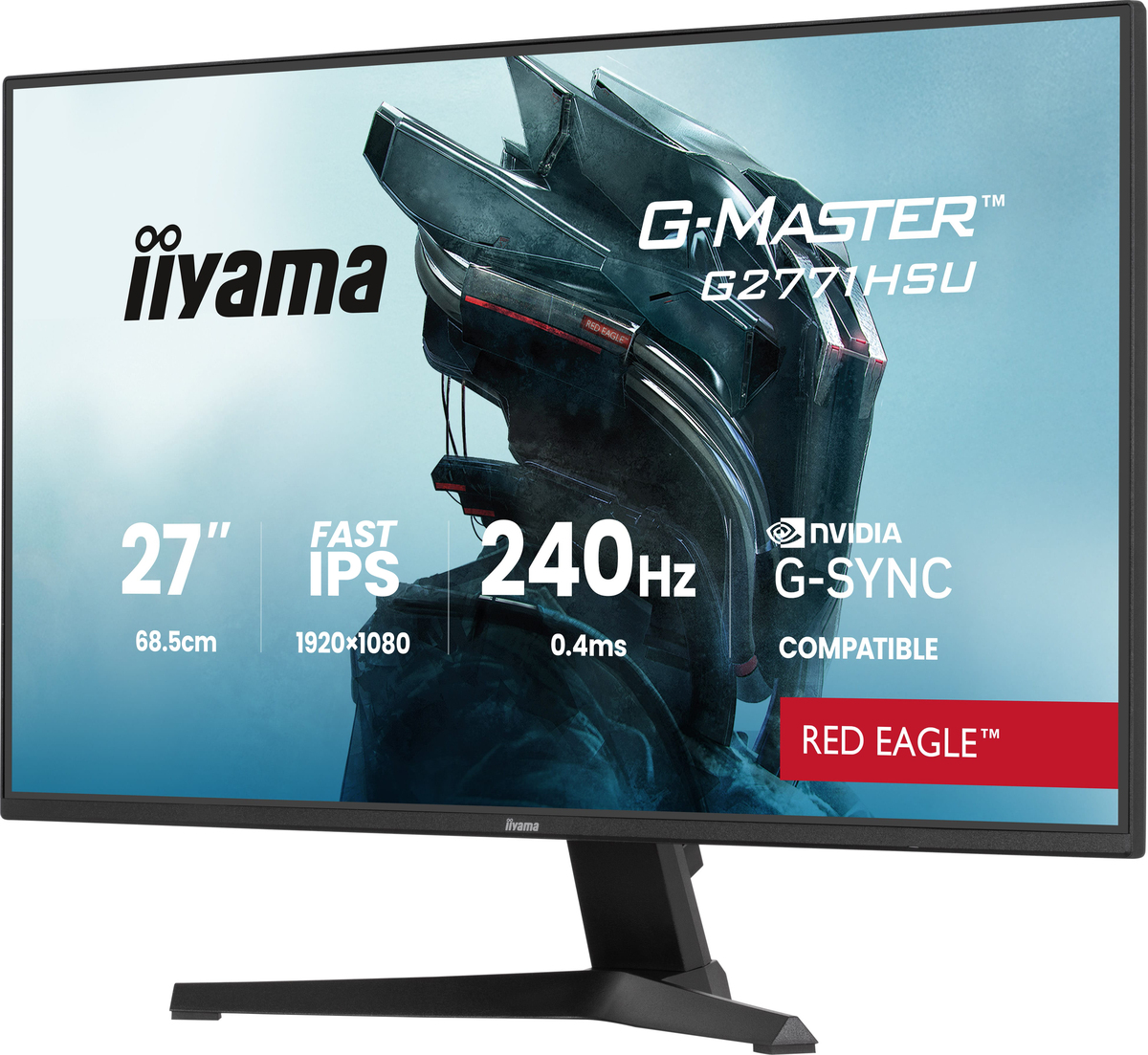 Iiyama G-MASTER G2771HSU-B1 Red Eagle, Bild 3 (07.11.2025)