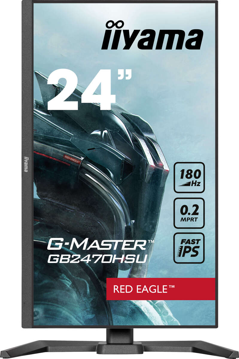 Iiyama G-MASTER GB2470HSU-B6 Red Eagle, Bild 2 (30.10.2024)