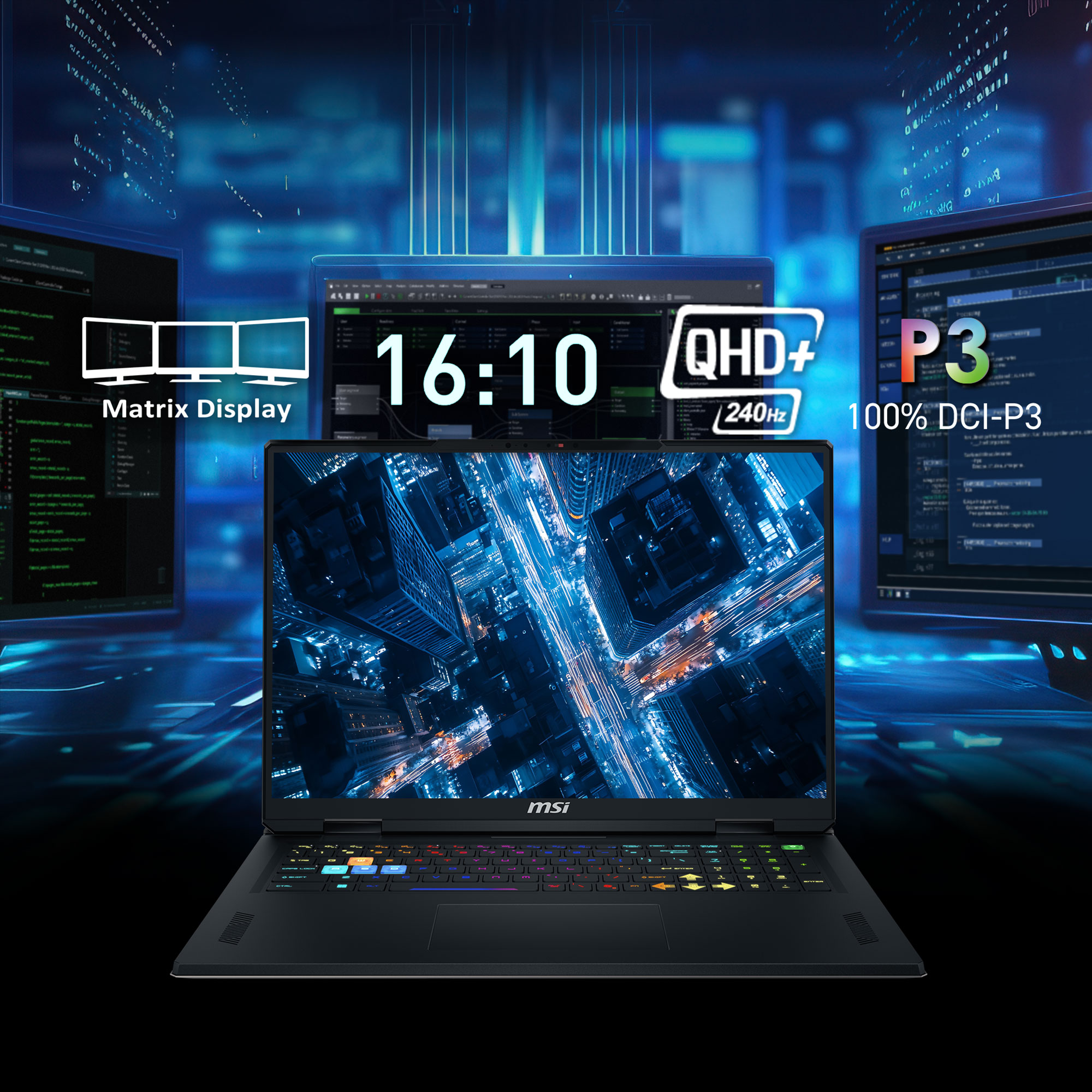 MSI Vector A18 HX A9WHG-081 - QHD+ GAMING-MONITOR
