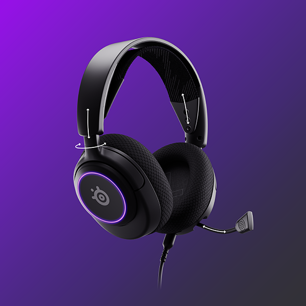 Headset SteelSeries Arctis Nova 3 / Höhenverstellbar SteelSeries Arctis Nova 3
