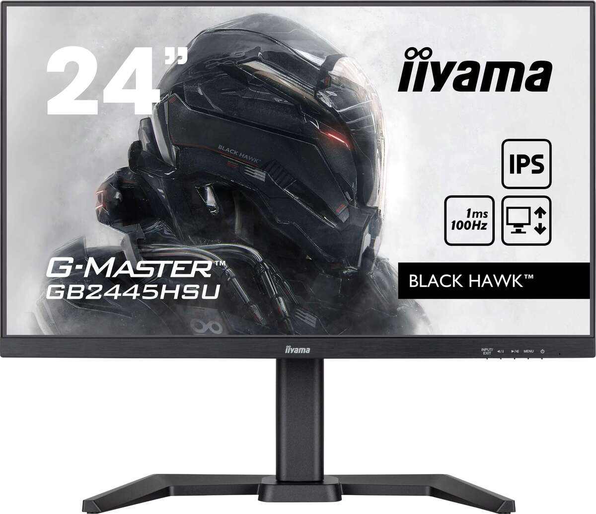 Iiyama G-MASTER GB2445HSU-B2 Black Hawk, Hauptbild (27.02.2025) Iiyama G-MASTER GB2445HSU-B2 Black Hawk, Hauptbild (27.02.2025)
