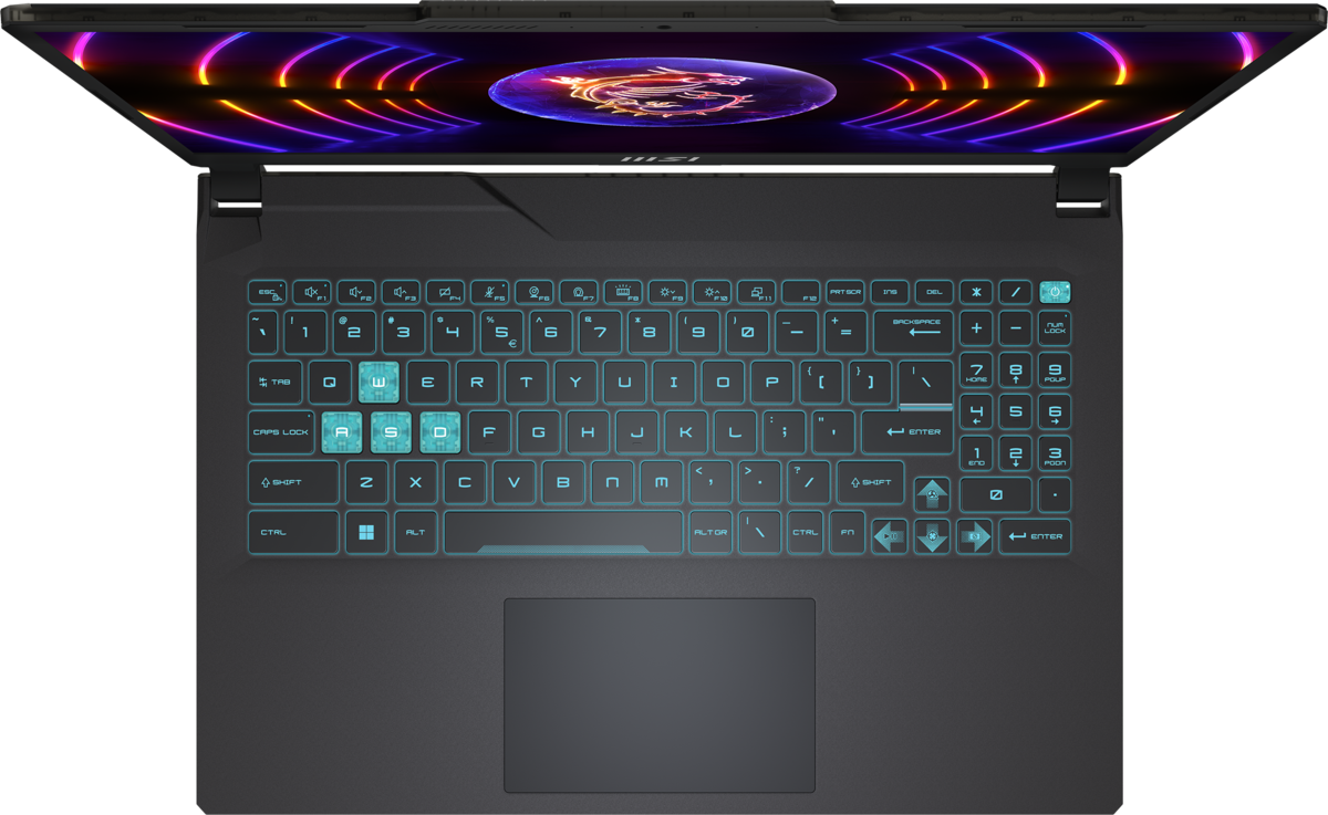 MSI Cyborg 15 A13VE-1005, Bild 4 (13.09.2024)