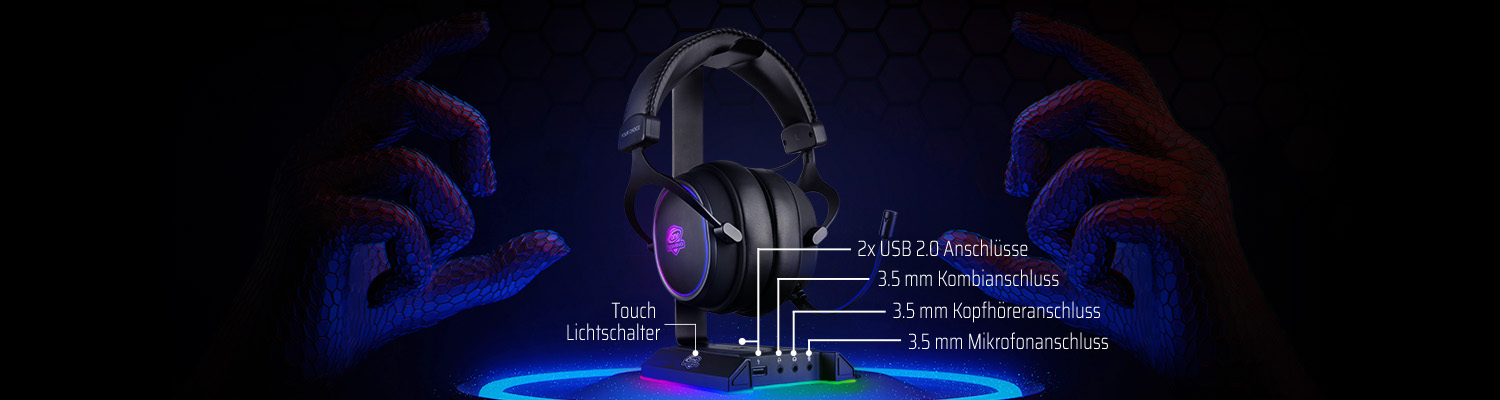 ONE GAMING RGB Stand 7.1 ONE GAMING RGB Stand 7.1