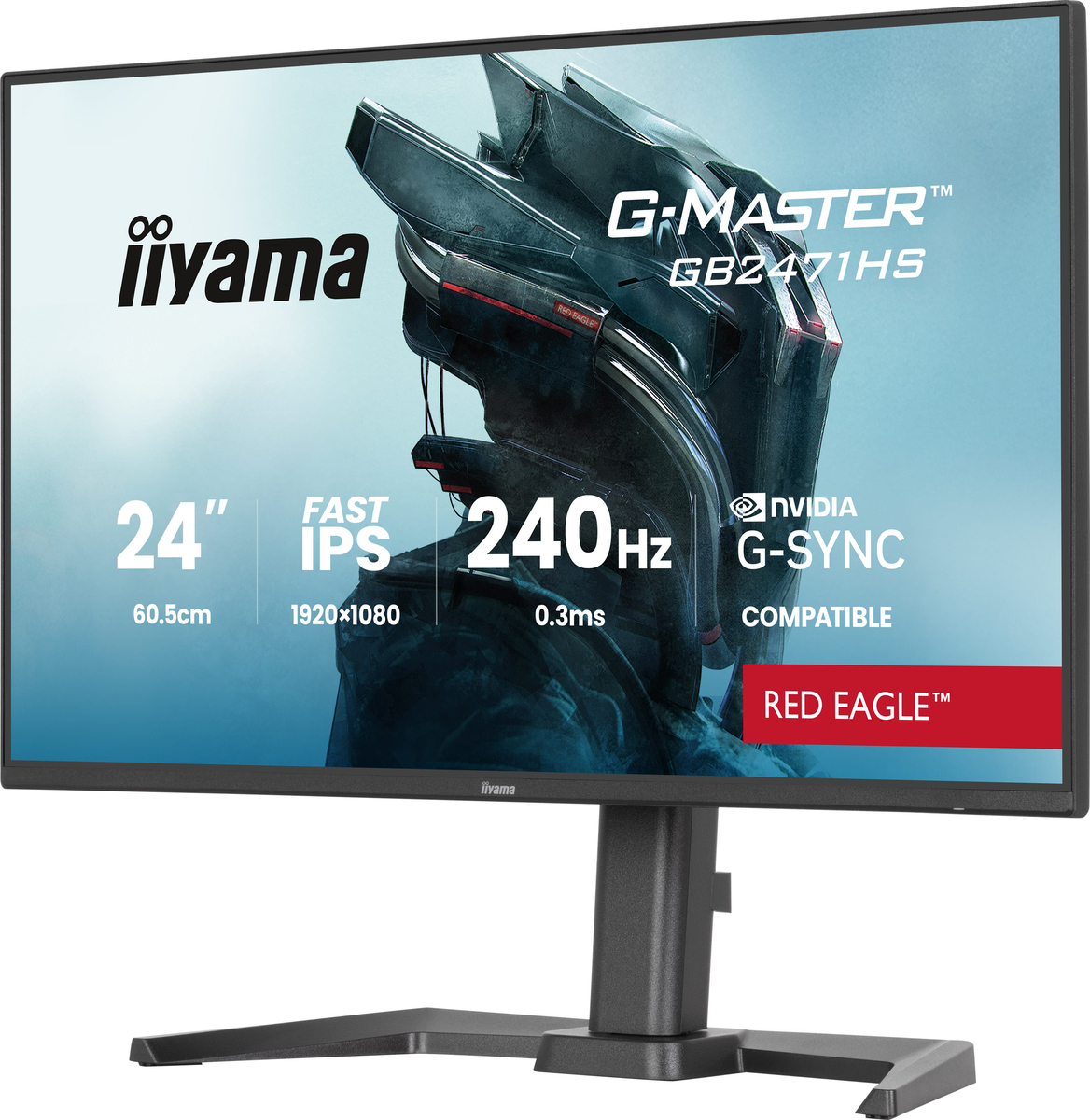 Iiyama G-MASTER GB2471HS-B1 Red Eagle, Bild 4 (07.11.2025)