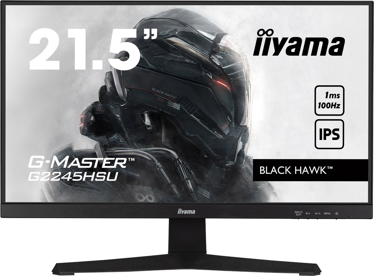 Iiyama G-Master Black Hawk G2245HSU-B2, Hauptbild (27.06.2025) Iiyama G-Master Black Hawk G2245HSU-B2, Hauptbild (27.06.2025)