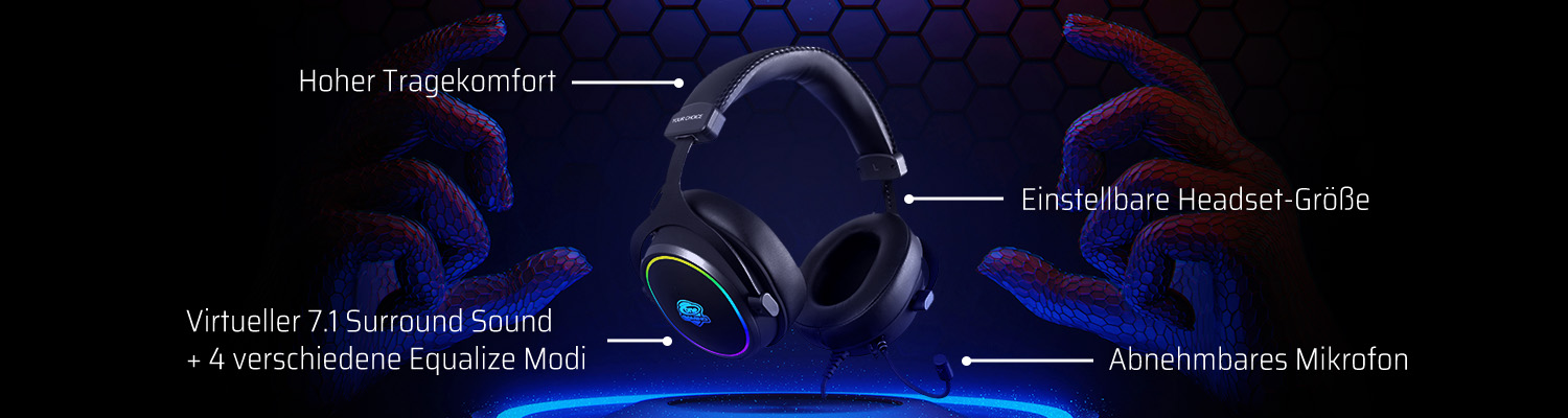 ONE GAMING Equalize Gaming Headset ONE GAMING Equalize Gaming Headset