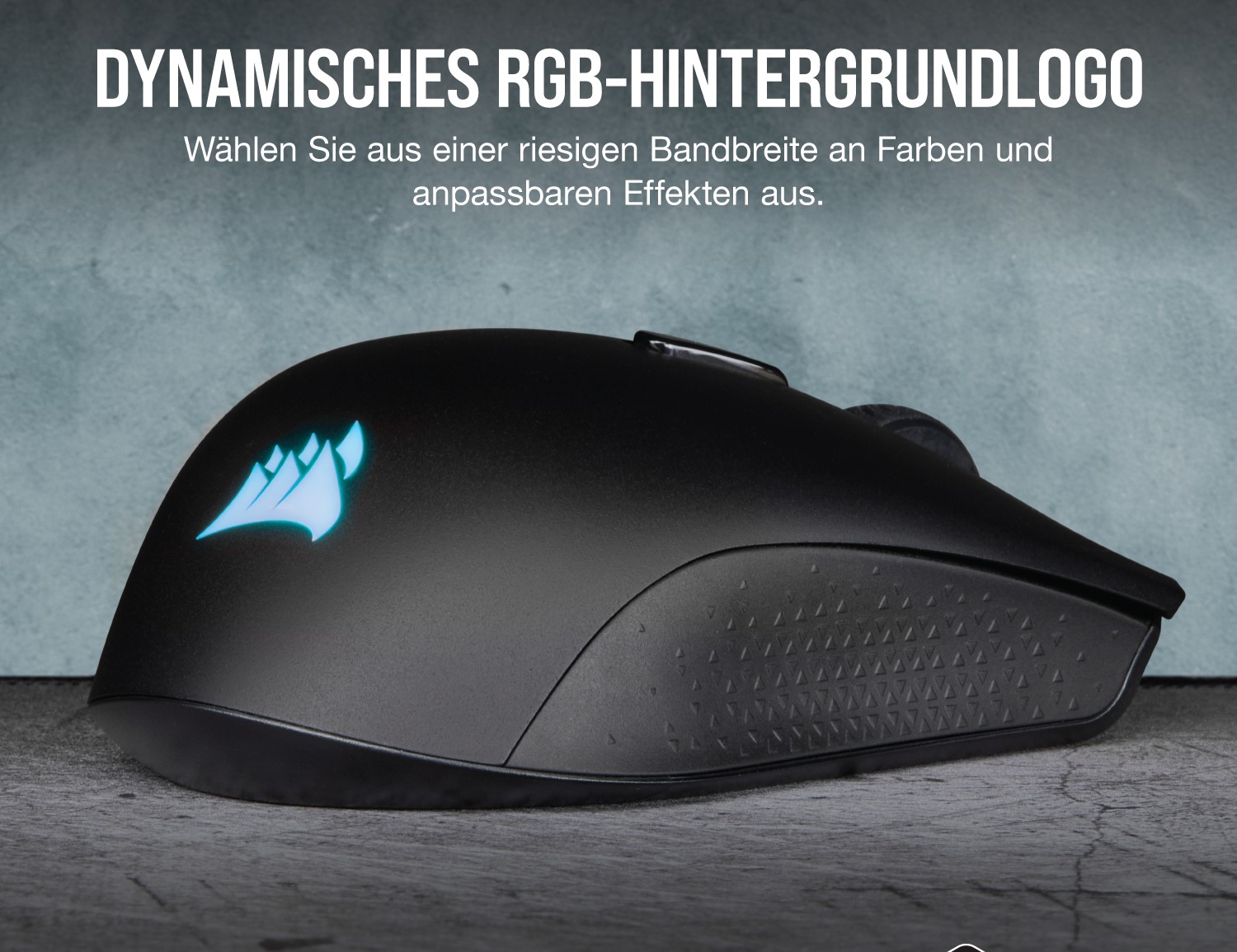 Gaming Maus CORSAIR HARPOON RGB WIRELESS / DYNAMISCHE RGB-BELEUCHTUNG alt