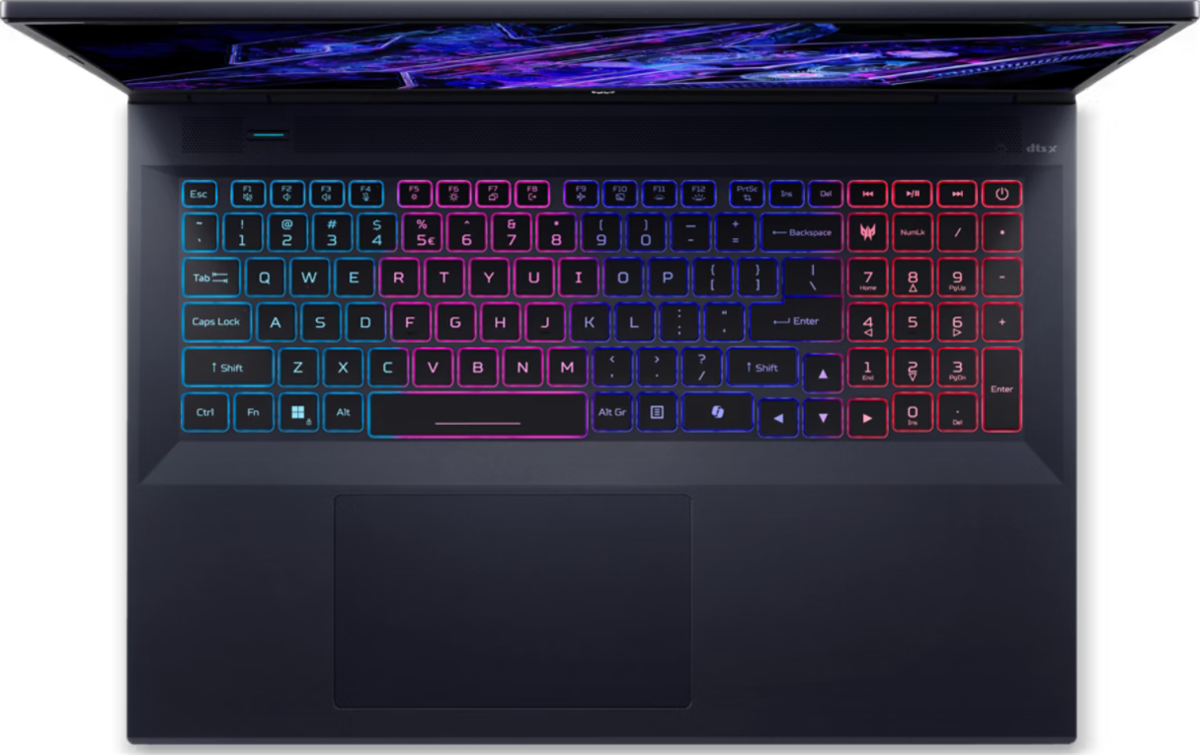 Acer Predator Helios Neo 18 PHN18-71, Bild 4 (28.01.2025)