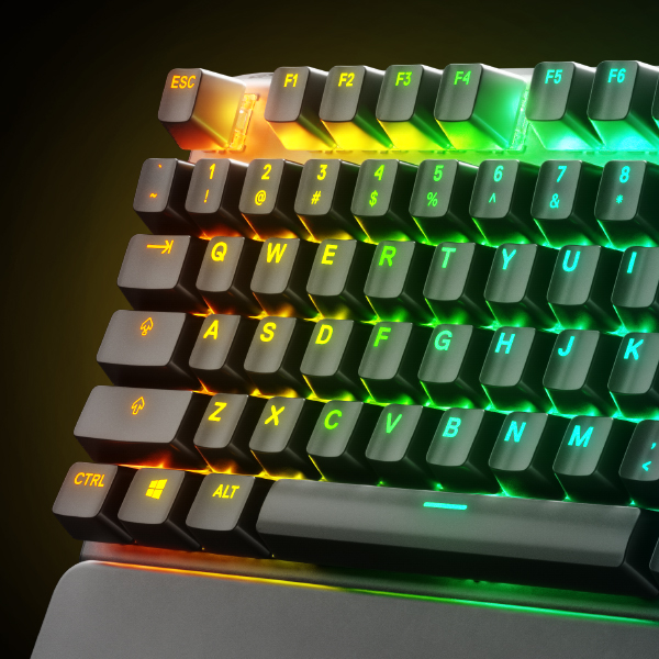 Tastatur SteelSeries Apex 7 TKL (Red Switch) / Dynamische RGB-Beleuchtung für jede Taste alt