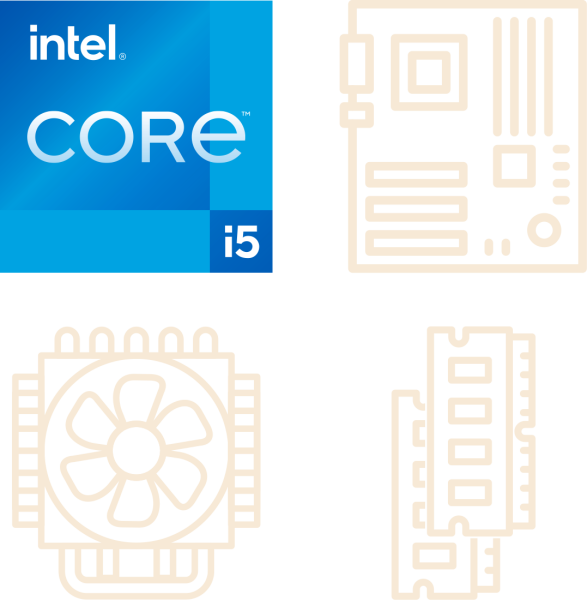 PC Aufrüstkit - Intel Core i5 | XMX