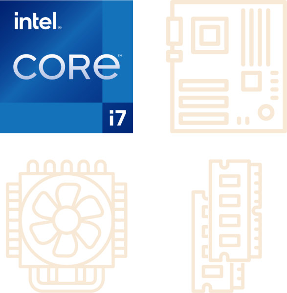 PC Aufrüstkit - Intel Core i7 | XMX