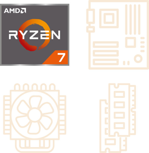 PC Aufrüstkit - AMD Ryzen 7 | XMX